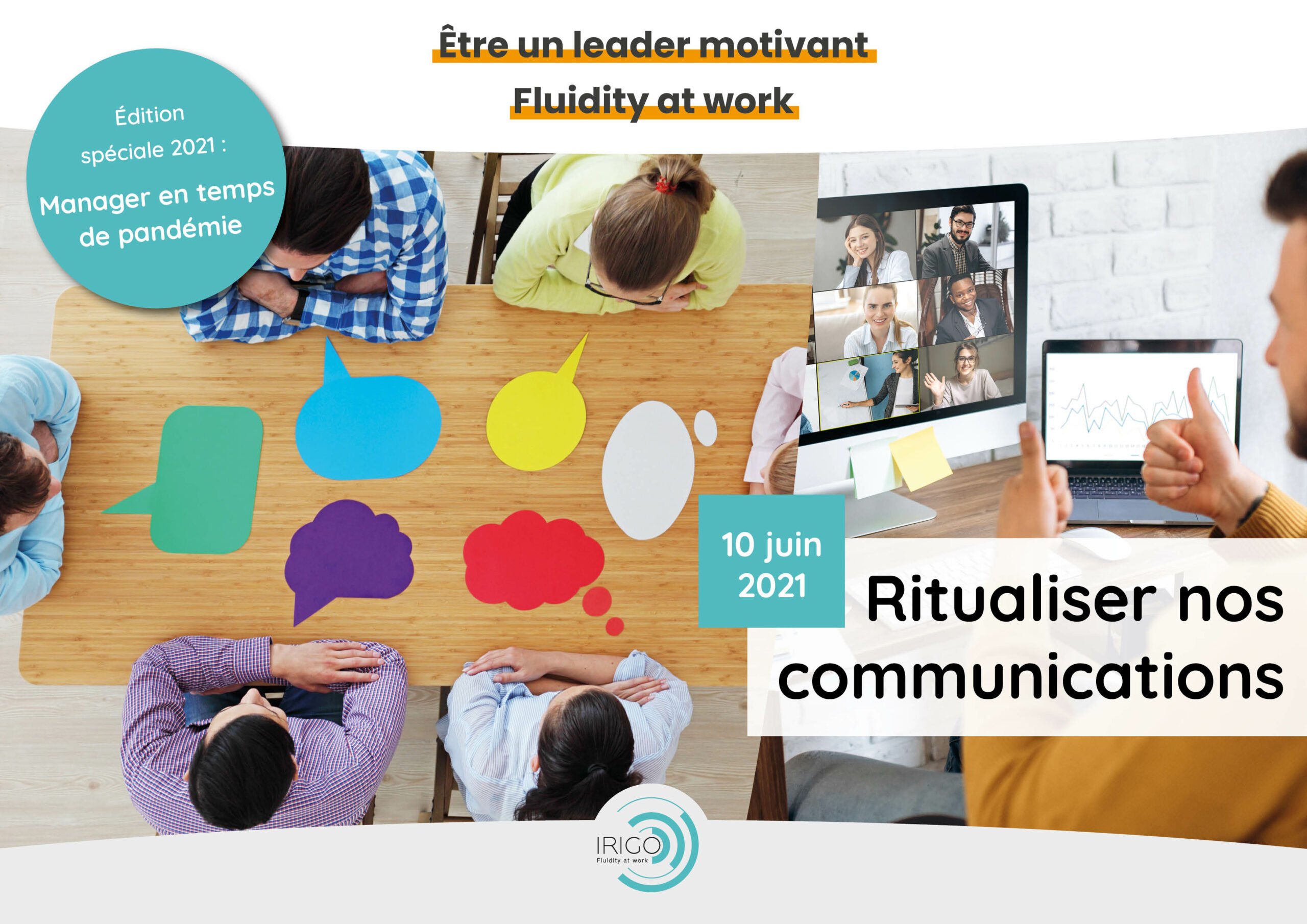 Module rituels com - annonce Être un leader motivant, Fluidity at work